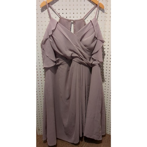 Azazie Dresses & Skirts - Azazie Formal Bridesmaid Dress Plus Size C Lavender Purple